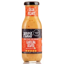 Piscú Salsa Carolina Reaper Gourmet 230 Gr