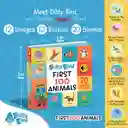 Libro Interactivo First 100 Animals Con Sonidos Para Niños