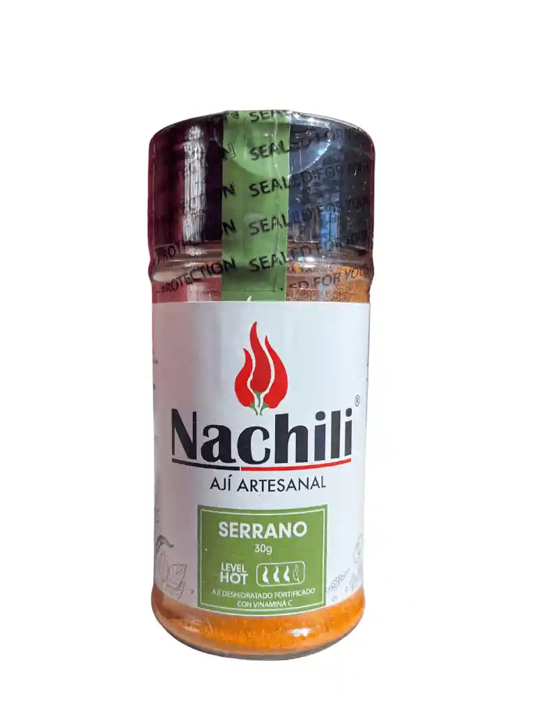 Nachili Ají Artesanal Serrano 30 Gr