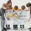 Set Educativo Pegapost El Cuerpo Humano Con Stickers Niños