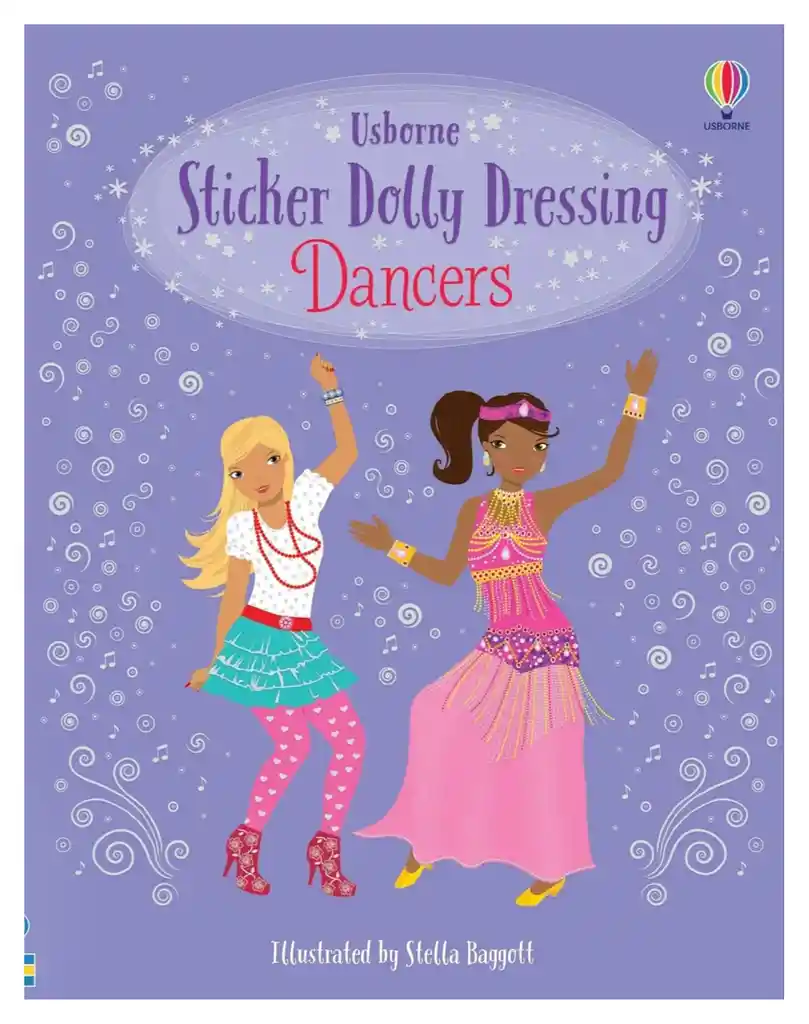 Libro De Actividades Mágicas Dancers Con Sticker Niños