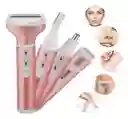 Razurador Recargable Para Mujer - Unidad Color Rosa 110v