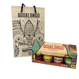 Agualongo Caja Carnaval X4 Unidades 120 Gr