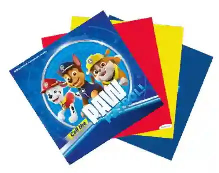 Servilleta Con Diseño Paw Patrol 16 Unidades