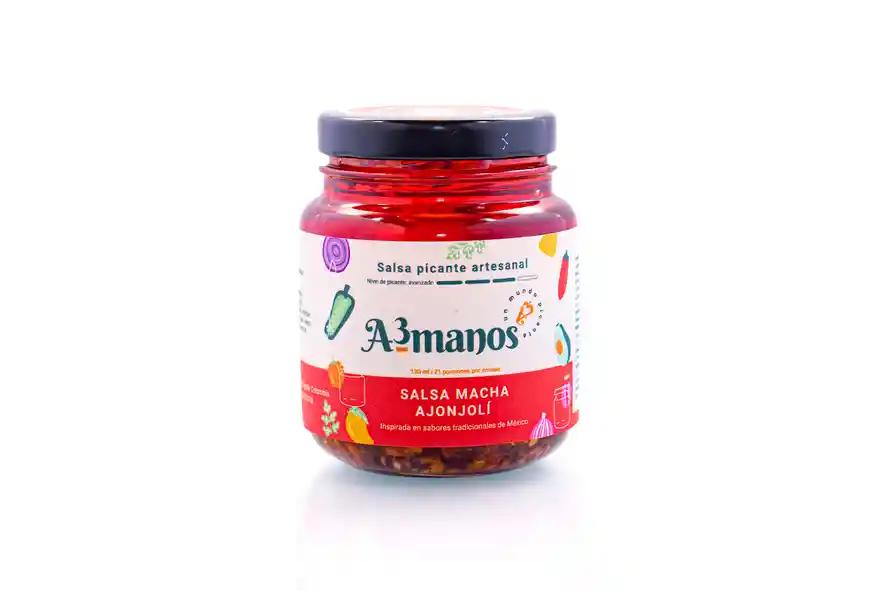 A3manos Salsa Macha Ajonjolí 108 Gr