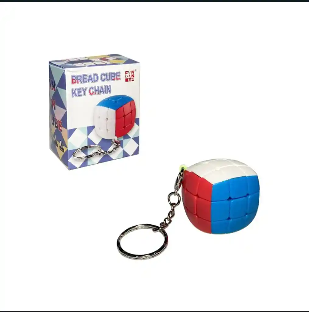 Juguete - Cubo Rubik Tipo Llavero 35x35x35mm