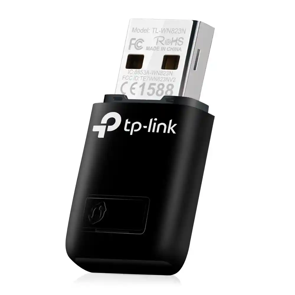 Mini Adaptador Usb Inalámbrico N 300mbps Tp-link Tl-wn823n