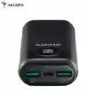 Banco De Poder Adata P10000qcd 10000 Mah Tipo C Negro