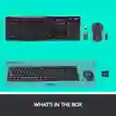 Kit De Teclado Y Mouse Inalámbrico Logitech Mk270 Español