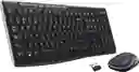 Kit De Teclado Y Mouse Inalámbrico Logitech Mk270 Español