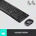 Kit De Teclado Y Mouse Inalámbrico Logitech Mk270 Español