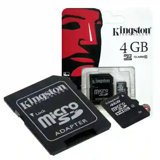 Tarjeta Micro Sd 4gb Con Adaptador - Kingston
