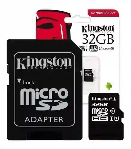 Tarjeta Micro Sd 32gb Con Adaptador - Kingston