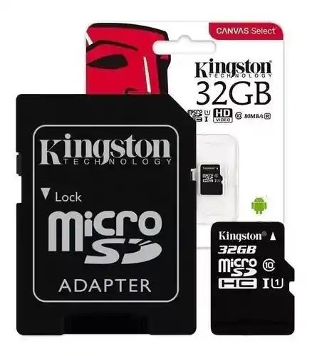 Tarjeta Micro Sd 32gb Con Adaptador - Kingston