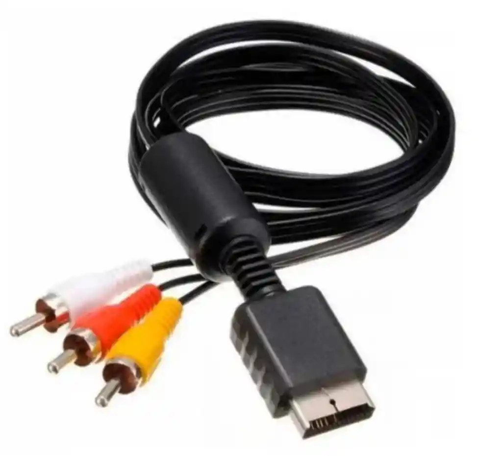 Cable Audio Y Video Rga, Para Ps2 Ps3 Ps1