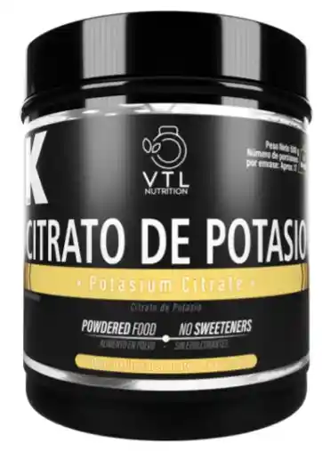 Citrato Potasio 500 Gramos