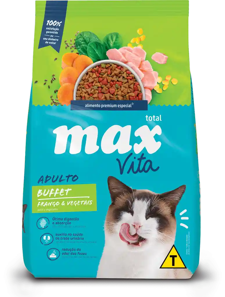 Max Para Gato Pollo Y Vegetales 3kg Max Gatos Max Cat Pollo Y Vegetales 3kg Max Vita Gato Pollo