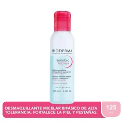 Desmaquillante Micelar Bifásico Bioderma Sensibio H2o Ojos 125ml