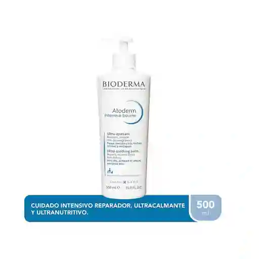 Crema Ultra Calmante Para Piel Seca A Muy Seca Bioderma Atoderm Intensive Baume 500ml