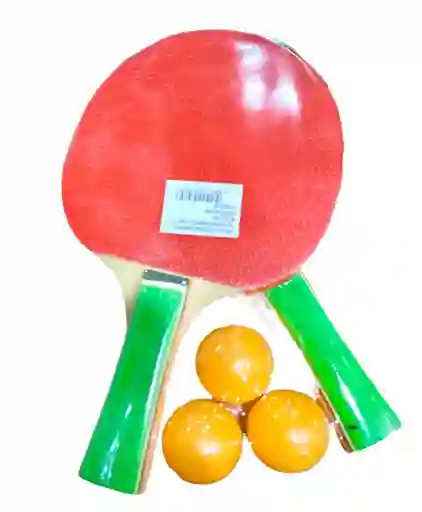 Raqueta De Ping Pong Maiboer Negra Y Roja