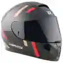 Casco Integral X-sports M66 Sv Doble Visor Euro Negro/rojo T M