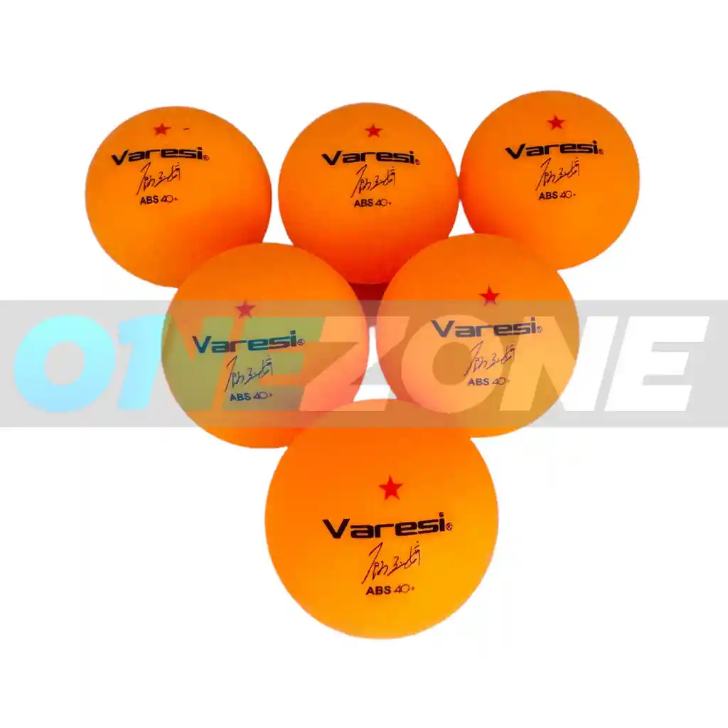 Pelota Ping Pong Varesi 1 Estrella X60unds-v040n/ Naranja