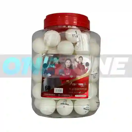 Pelota Ping Pong Varesi 1 Estrella X60unds-v040n/ Blanco