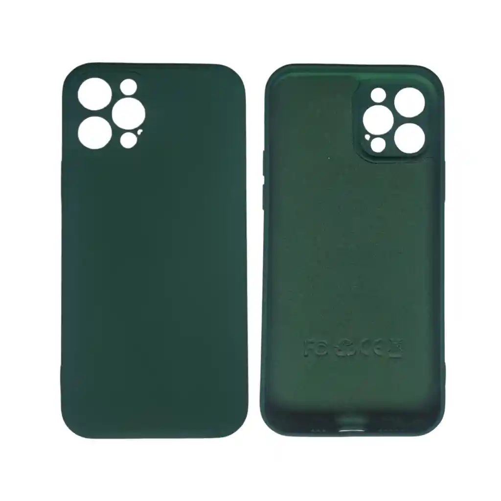 Funda Con Protector De Camara Gamuza Interna Para Iphone 12 Pro