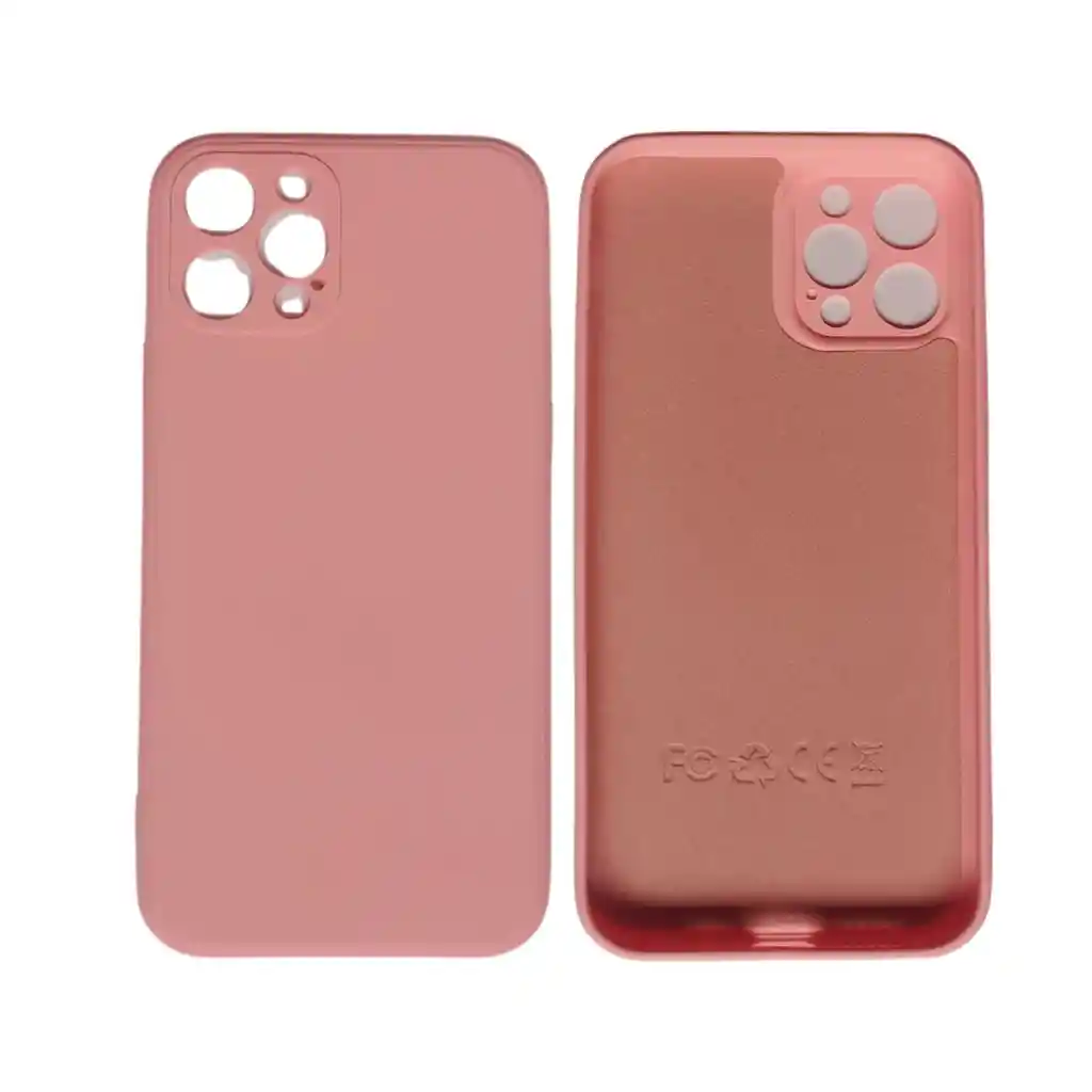 Funda Con Protector De Camara Gamuza Interna Para Iphone 12 Pro