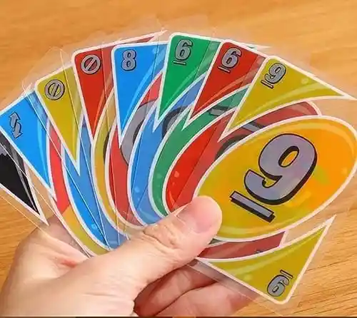 Set Cartas Uno H2o A Prueba De Agua