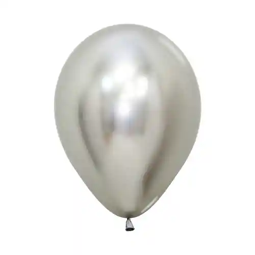 Globo Reflex Plata R12 X12 Sempertex