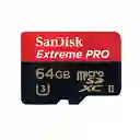 Memoria Micro Sd Sandisk 64gb Extreme Pro 200mb Especial Para Camara Original