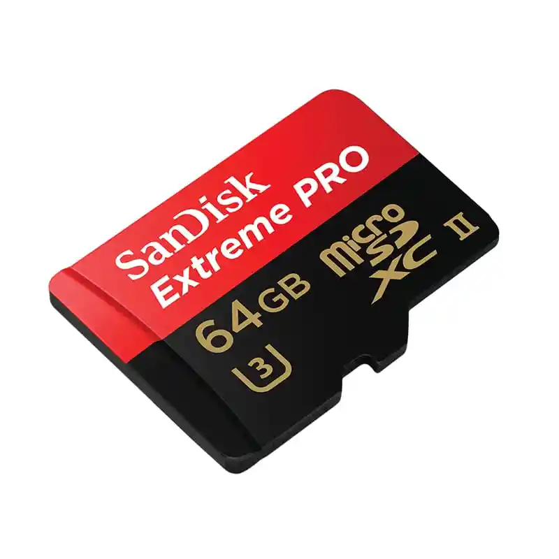 Memoria Micro Sd Sandisk 64gb Extreme Pro 200mb Especial Para Camara Original