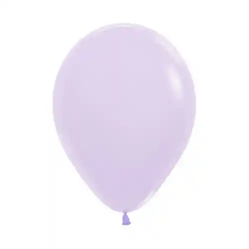 Globo Pastel Mate Lila R12 X12 Sempertex