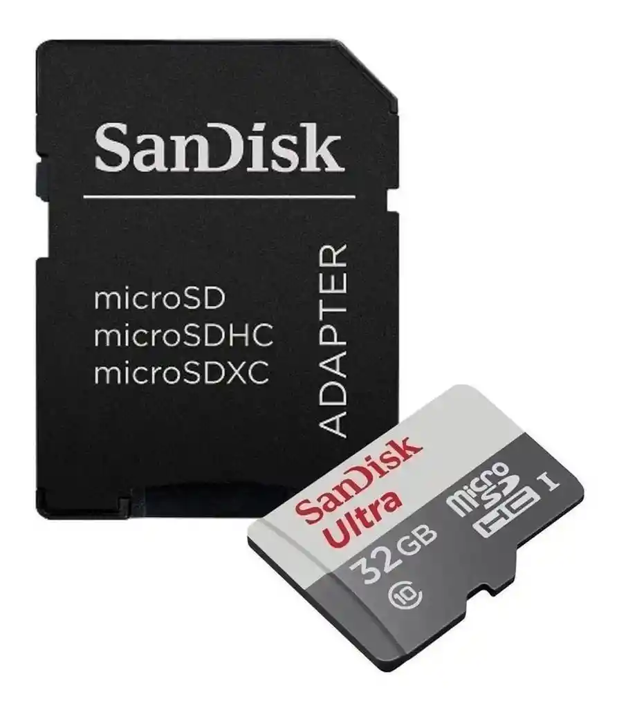 Memoria Micro Sd 32gb Sandisk Ultra Clase 10