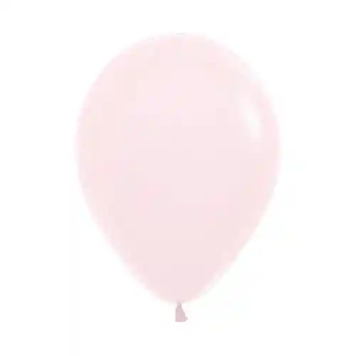 Globo Pastel Mate Rosado R12 X12 Sempertex