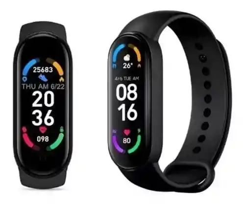 Reloj Inteligente M6 Smartwatch Bluetooth Smart Band / Negro