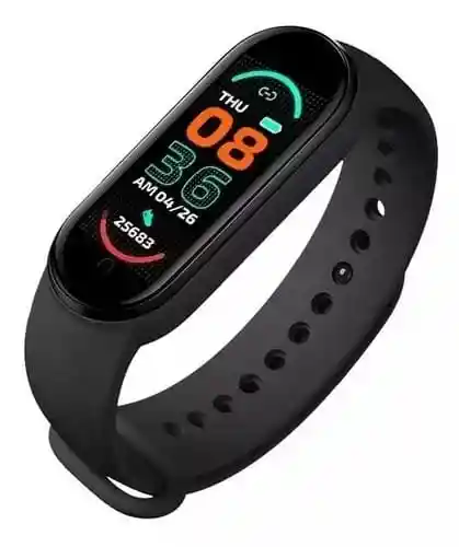 Reloj Inteligente M6 Smartwatch Bluetooth Smart Band / Negro