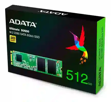 Disco Solido Adata Ultimate Su650 M.2 2280 Sata 6gb/s Ssd 512gb