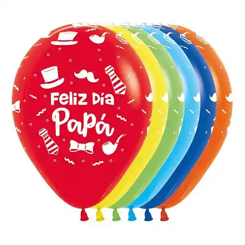 Globo Infinity Feliz Día Papá R12 X12 Sempertex