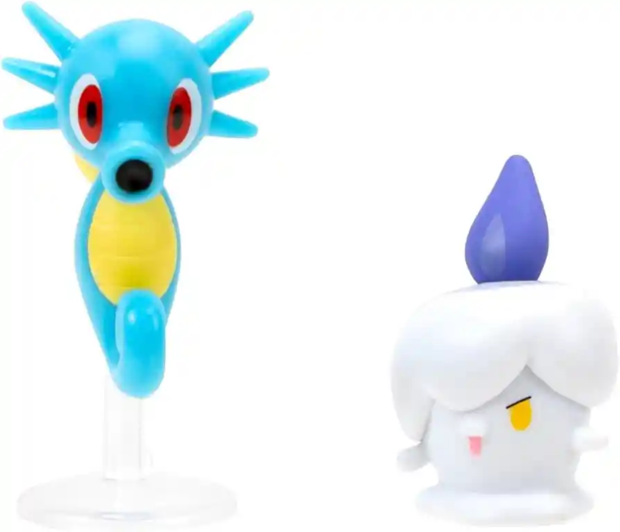 Figuras Coleccionables Pokemon Horsea Y Litwick