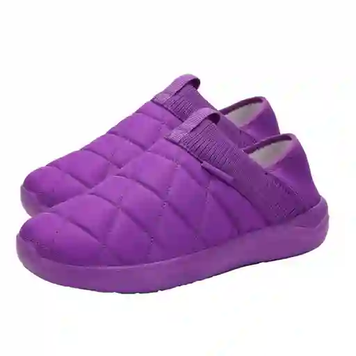 Pantuflas Antideslizante Unisex Weps Morado - Talla 36