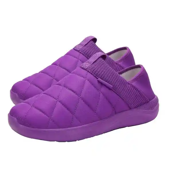 Pantuflas Antideslizante Unisex Weps Morado - Talla 37