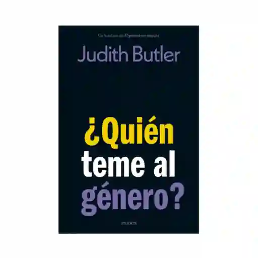 ¿quién Teme Al Género?