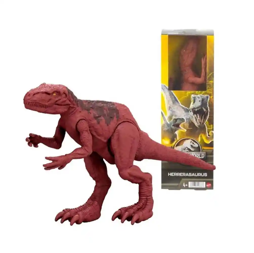 Figura De Acción Mattel Jurassic World Herrerasaurus