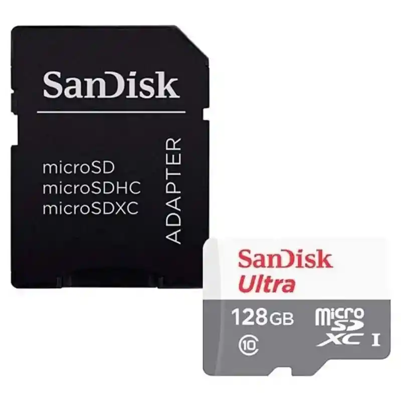 Tarjeta Memoria Microsd Sandisk Ultra Uhs-i 128gb