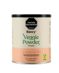 Proteina Veggie Powder Creamy Vanilla Savvy 360 Gr