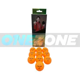 Pelota Ping Pong Varesi 2 Estrella X10unds-v042/ Naranja