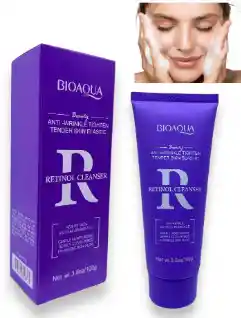 Jabon Liquido Facial Antiedad Con Retinol Bioaqua 100gr Ref 655