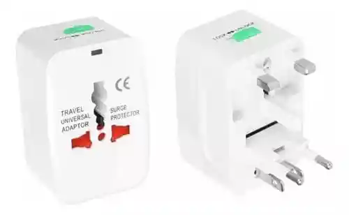 Adaptador Europeo Universal Para Viajes Internacionales Q-a178